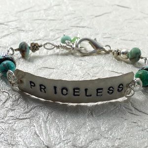 Silver bracelet inspirational